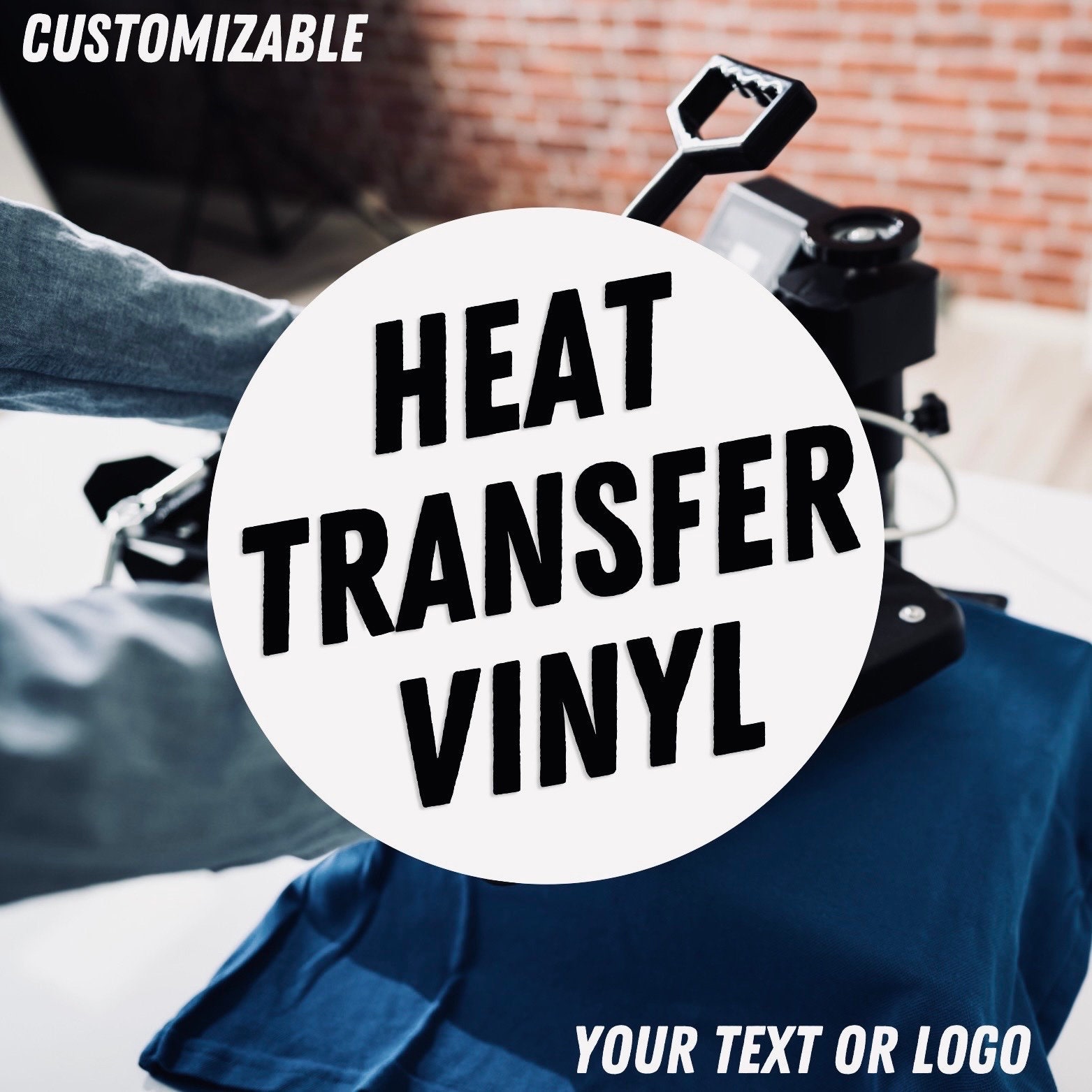White Vinyl Heat Transfer Stickers, Size: 2inch at Rs 2.60/piece in New  Delhi