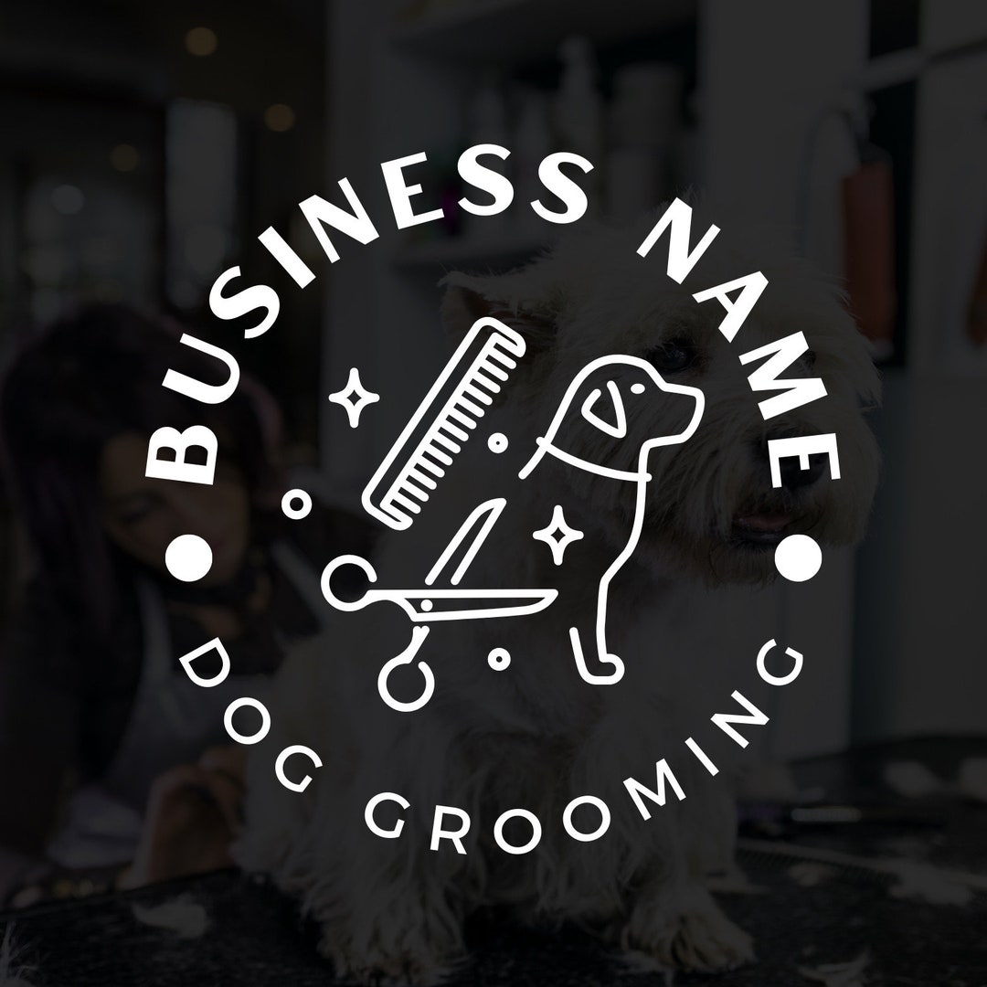 Grooming Section Lettering Customizable Dog Grooming Sign Decal / Create Your Own Vinyl Lettering ...