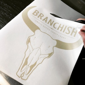 Décalcomanie d&#39;entreprise personnalisée / Logo de vitrine / Lettrage personnalisé en vinyle de porte et fenêtre / Sticker personnalisable / Créez votre propre enseigne en vinyle