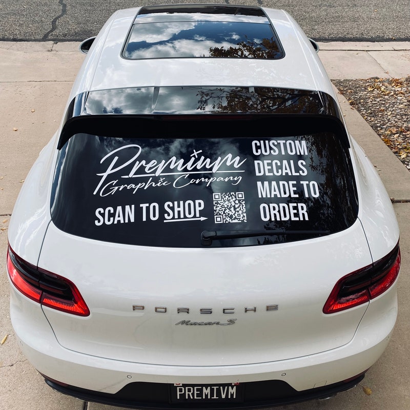 Car Back Window Banner Etsy Car Back Window Banner Etsy