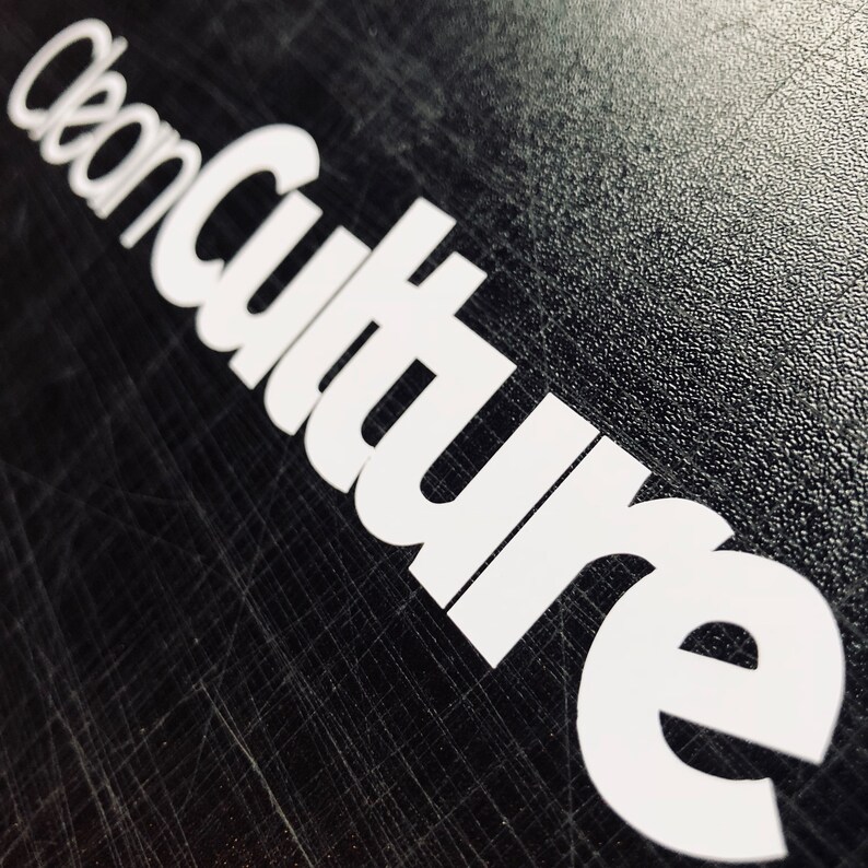 Clean Culture Decal Sticker / jdm Japan Japanese Society Etsy