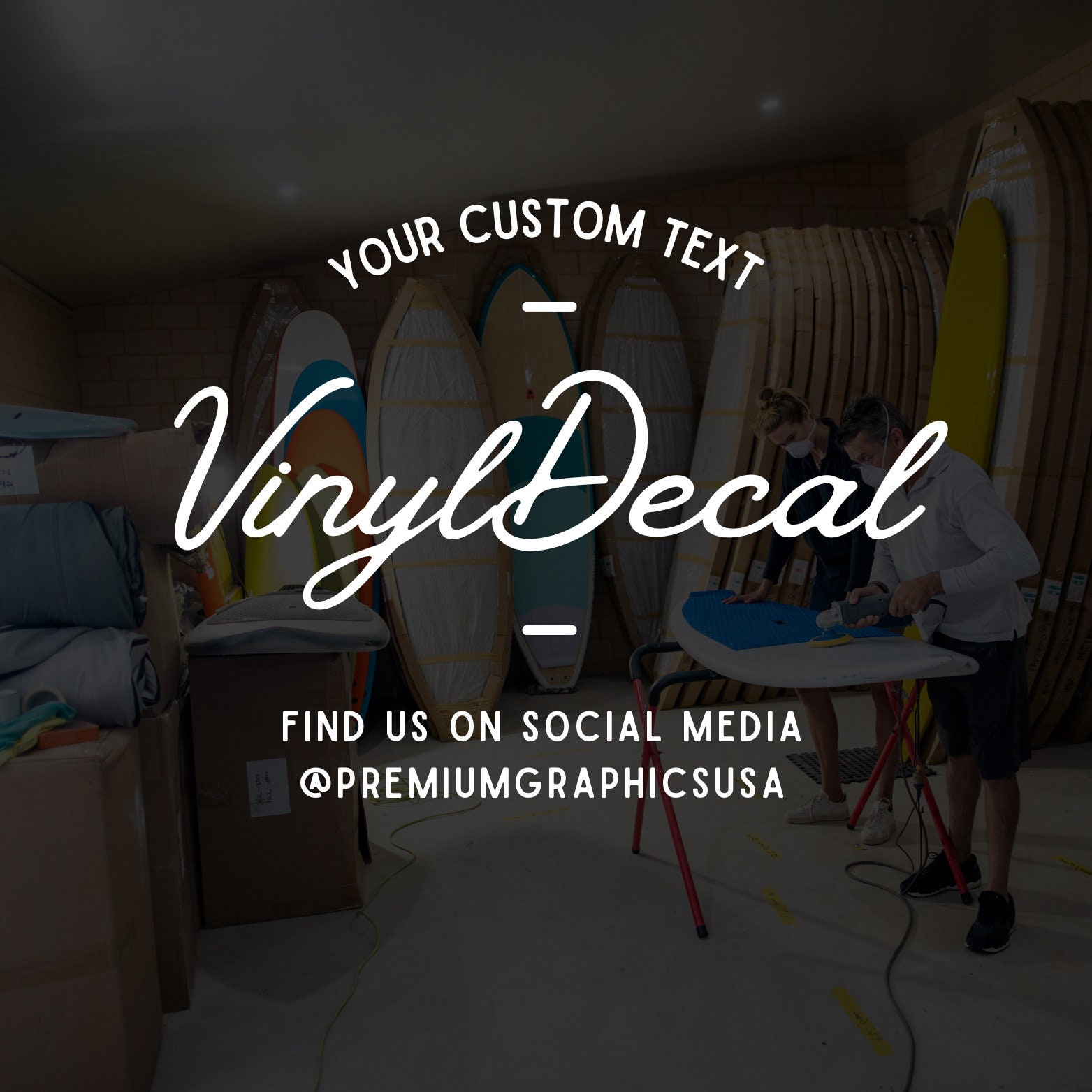 Customizable Store Front Window Decal / Personalized Company Name or Logo Storefront Vinyl Sticker Business Window Door Lettering