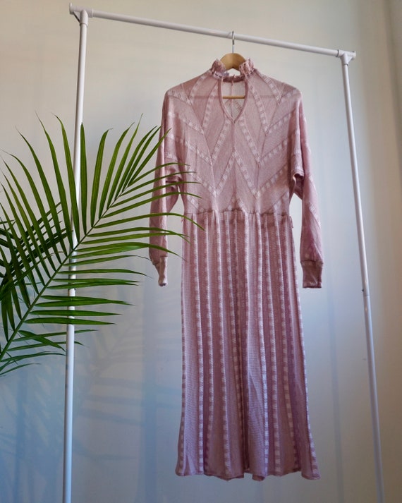 Lavender Knit Dress