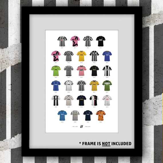 juventus football shirt archive