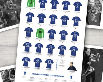 2021 - Chelsea 2020/2021 Champions League Winners Presentation