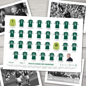 Plymouth Argyle The Champions 22/23 Poster