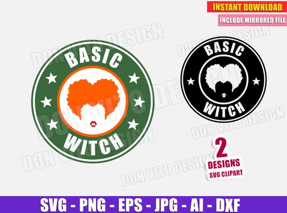Hocus Pocus Starbucks Logo Svg Dxf Png Halloween Sanderson Etsy