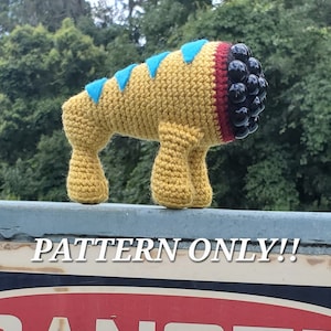 PATTERN only--Half-Life Houndeye Crochet Pattern