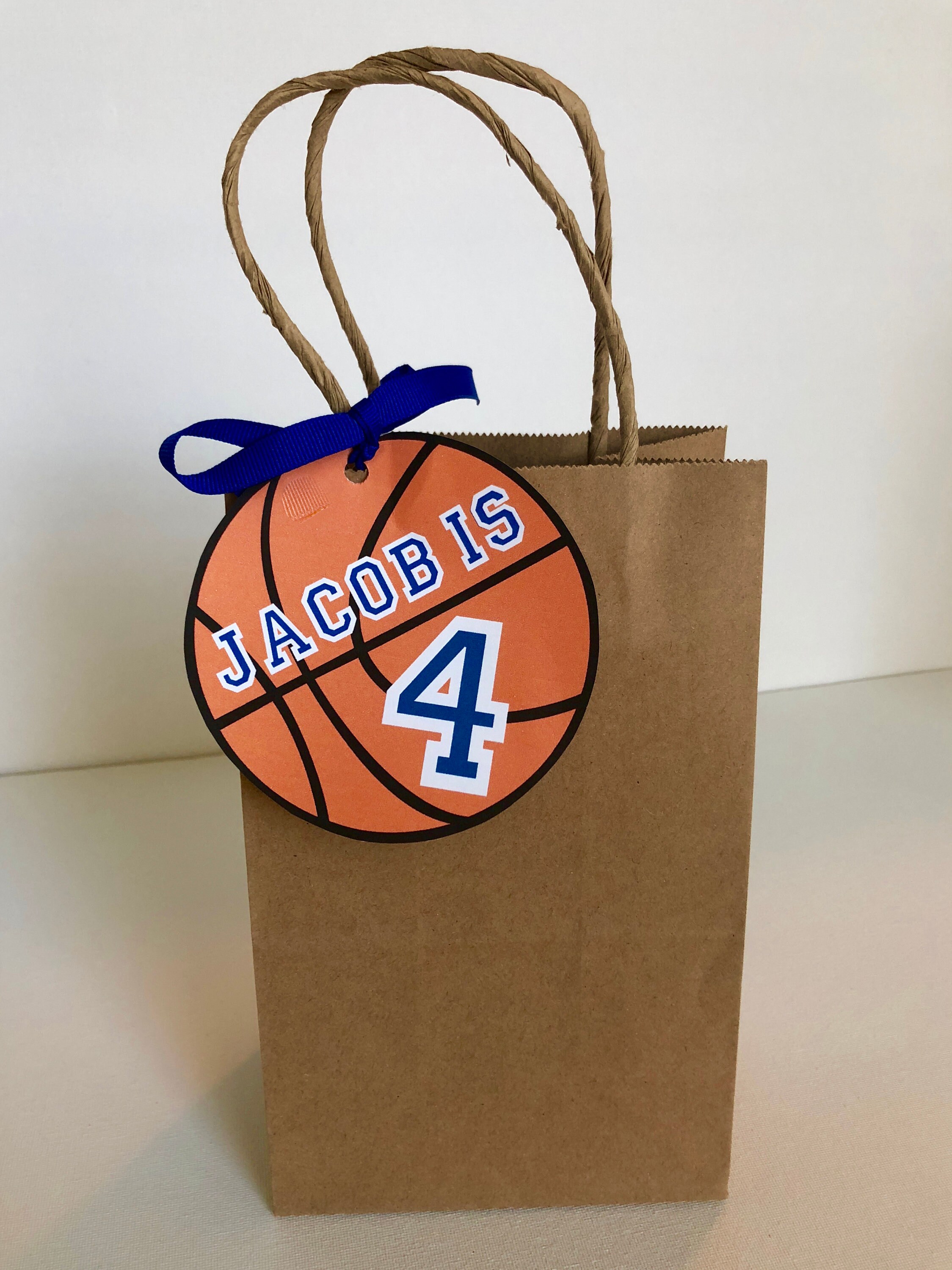 Basketball Bag Tags Digital/Selfprint Etsy