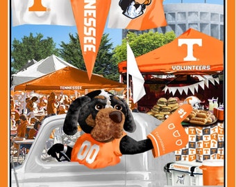 tennessee tailgating etsy