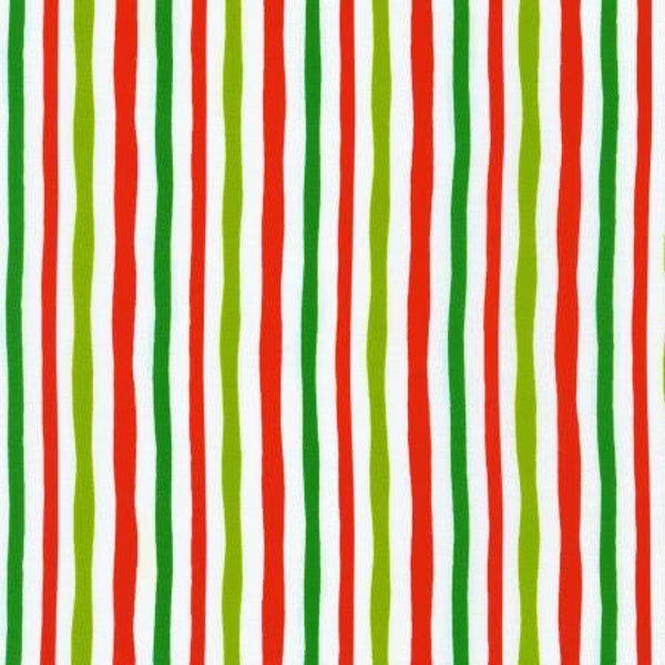 Dr. Seuss How the Grinch Stole Christmas Holiday Multi Colored Stripe by Robert Kaufman 43 in wide Cotton Quilting Fabric RK-ADE-20999-223