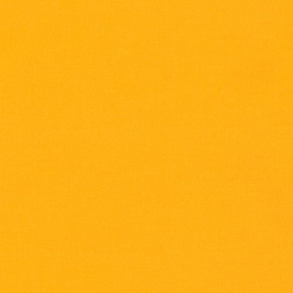 Kona Sunny Yellow Solid Blender by Robert Kaufman 44 inches wide 100% Cotton Fabric KONA-SUNNY K001-449