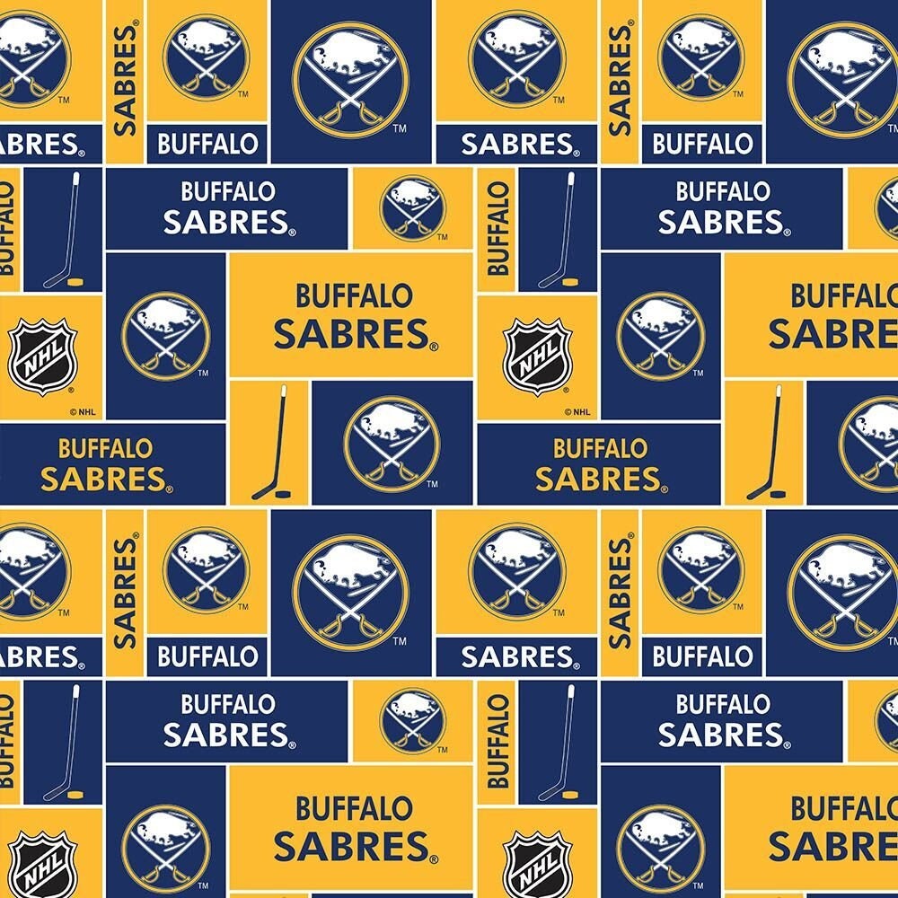 Buffalo Sabres Black & Red Goat Head Lawn Sign