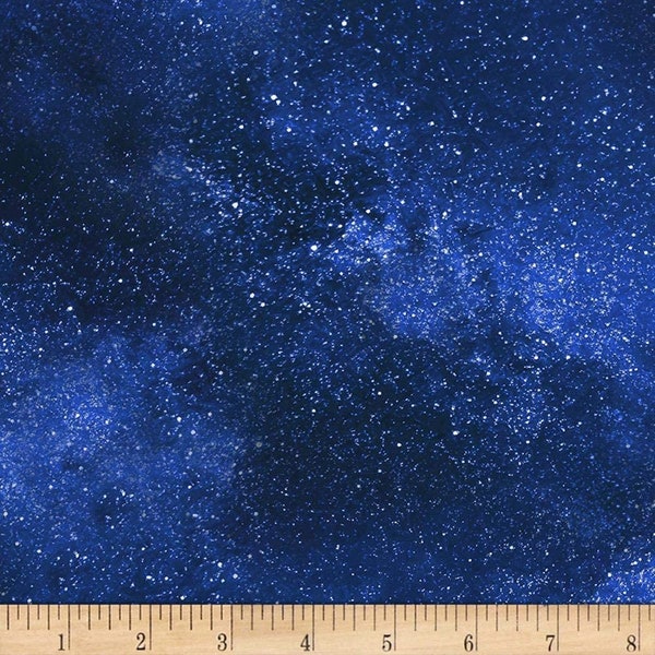 Northern Lights Starry Sky in Royal by Timeless Treasures 44 inches wide 100% Cotton Quilting Fabric TT-C6793 Royal