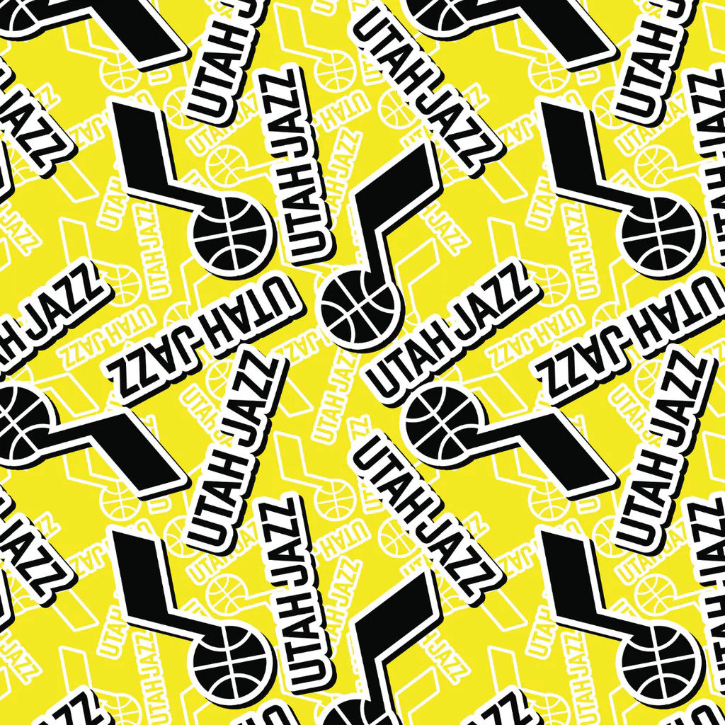 Download Rudy Gobert Yellow Black Jazz Jersey Wallpaper
