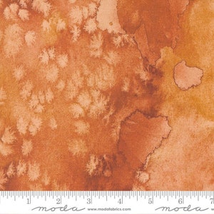 Desert Oasis Flow Basics in Red Ochre Orange by Create Joy Project for Moda Fabrics 44 inches 100% Cotton Quilting Fabric MD-8433-78 image 1