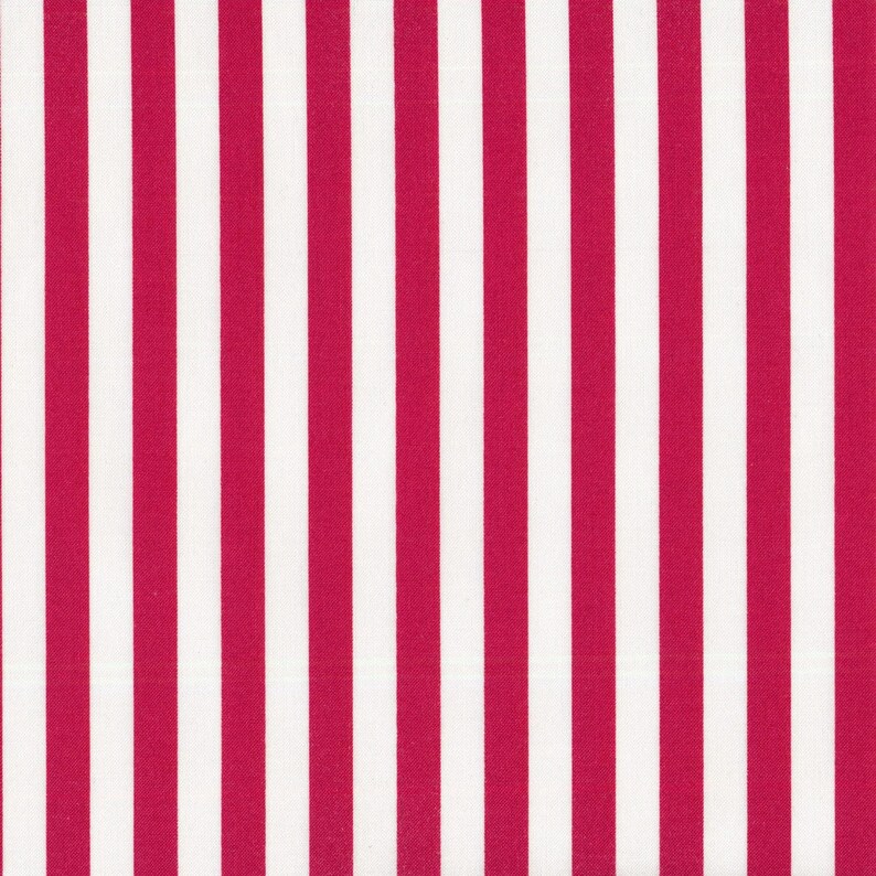 One Nation Vertical Stripe in Red by Jessica Mundo for Henry Glass Fabrics 44 inches wide 100% Cotton Quilting Fabric HG-114-80-Red image 1