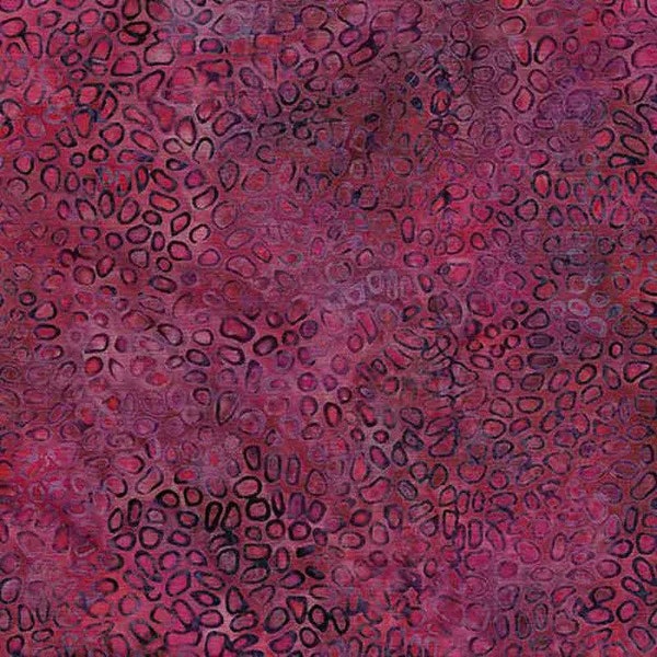 Nightshade in Punch by Island Batik 44 inches wide 100% Cotton Quilting Fabric IB-122124345 USFabricShop