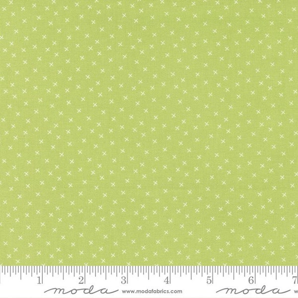 Sunwashed Grass X Print Blenders Green by Corey Yoder Coriander Quilts for Moda Fabrics 44 in wide 100% Cotton Quilting Fabric MD-29167-35