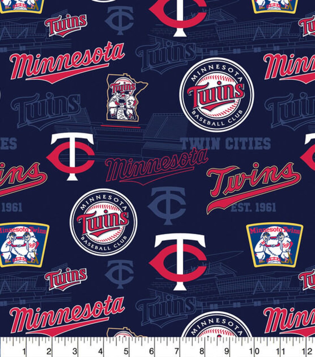 Minnesota Twins MLB Baseball Stadium Design 44 Inches Wide 