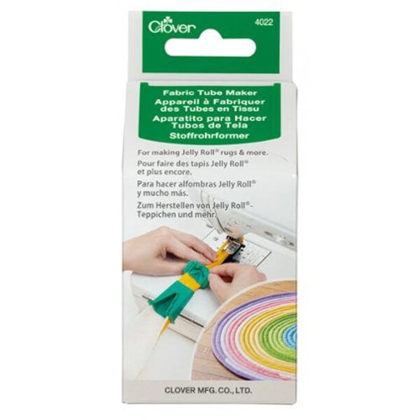 Fabric Tube Maker 4022 by Clover Needlecraft Quilting Supplies and Sewing Notions Moda-4022 Clover