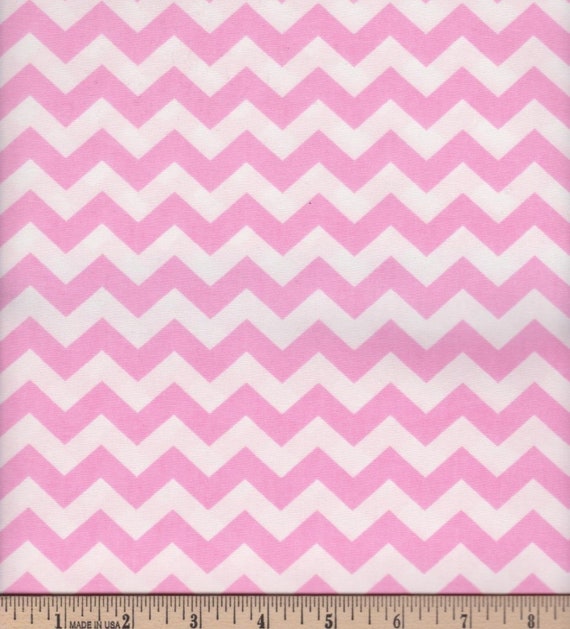 Pink And White Chevron Pattern