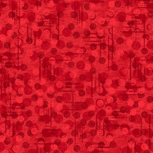 Red Tonal Texture Blender Jot Dot by Blank Fabrics 44 inches wide 100% Cotton Quilting Fabric BQ-9570-88 Red