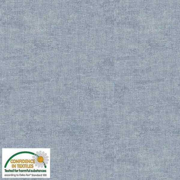 Melange Basic Tonal Blender in Blue Gray by Stof Fabrics for Blank Quilting 44 inches wide 100% Cotton Quilting Fabric BQ-S-MELANGE-4509-608