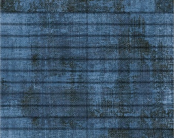 Dry Brush Dark Denim 40 Karat Crystal Pre Cut Fabric Strips 2.5 x 44 inches by Wilmington Prints WP-842-90-842