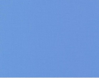 Bella Solid in 30s Blue by Moda Fabrics 44 inches wide 100% Cotton Quilting Fabric MD 9900 25