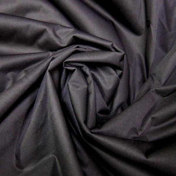 Black PUL Fabric 55” Polyurethane Laminated Knit Fabric Fabri-Quilt 333 Black