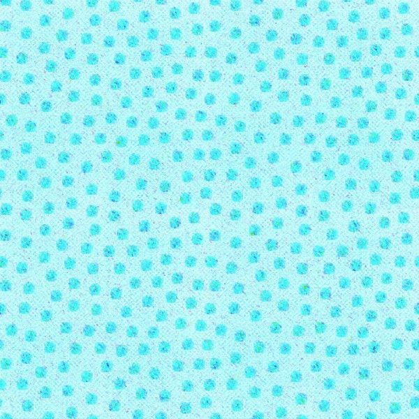 Bazooples Waterfall Tossed Dots on Blue design 44 inches wide by Springs Creative 100% Quilting Cotton Fabric SC-70718