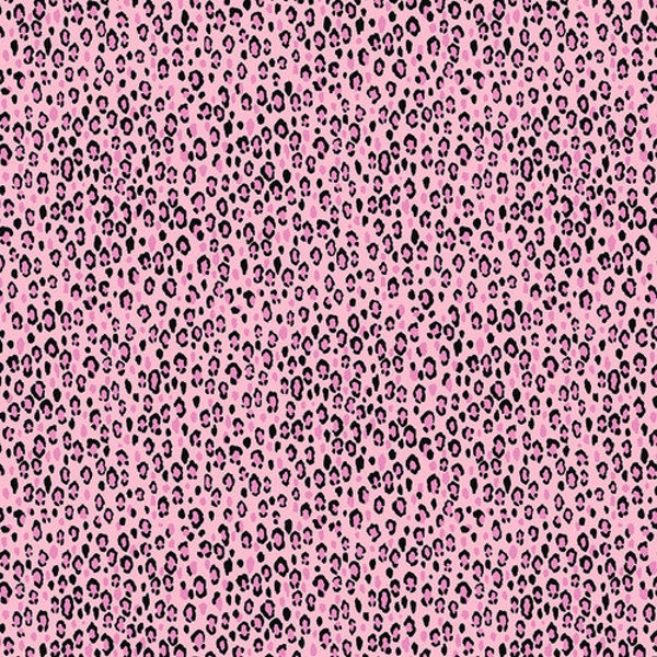 Tropical Menagerie Leopard Skin in Pink by Sharon Lee for Studio E Fabrics 44 inches wide 100% Cotton Quilting Fabric SE-7387-22