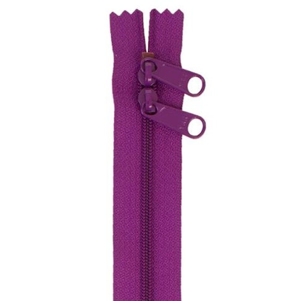 Fermeture éclair à double glissière en Tahiti Purple By Annie's 30 pouces BYA-ZIP30-245