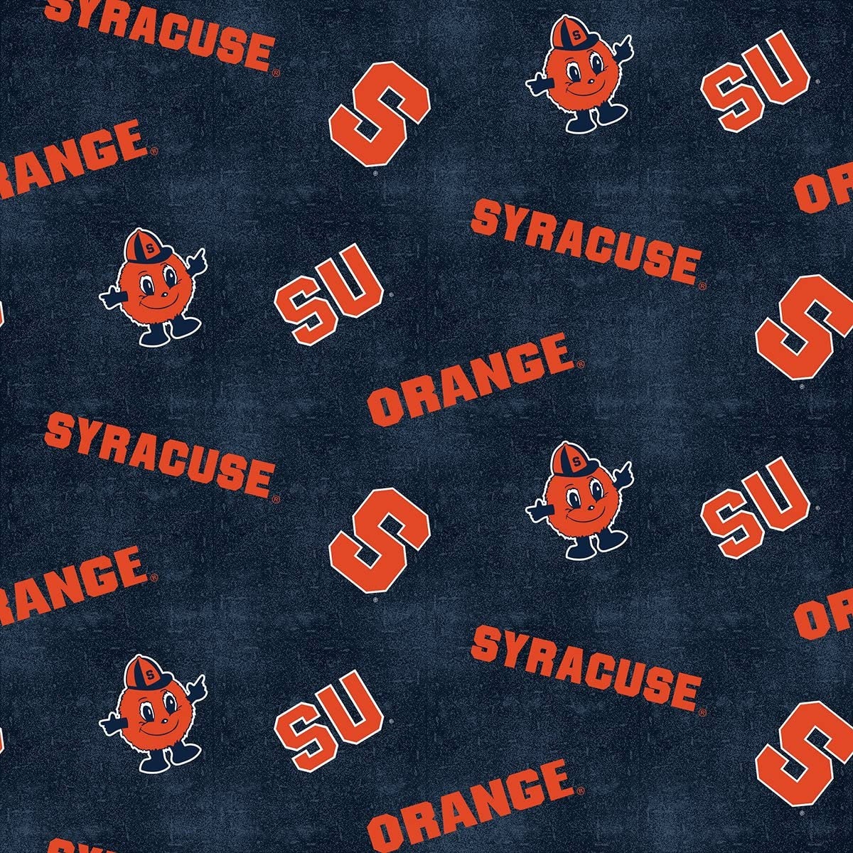 One Size Blue NCAA Syracuse Orange SYR-2 Blue Frames 