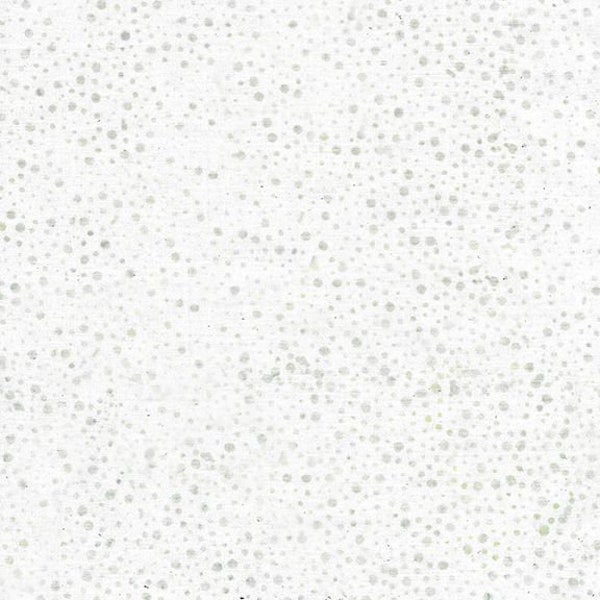 Neutrals Glaze White Gray Dots by Island Batik 44 inches wide 100% Batik Cotton Quilting Fabric IB-ISBNEU-GLZ
