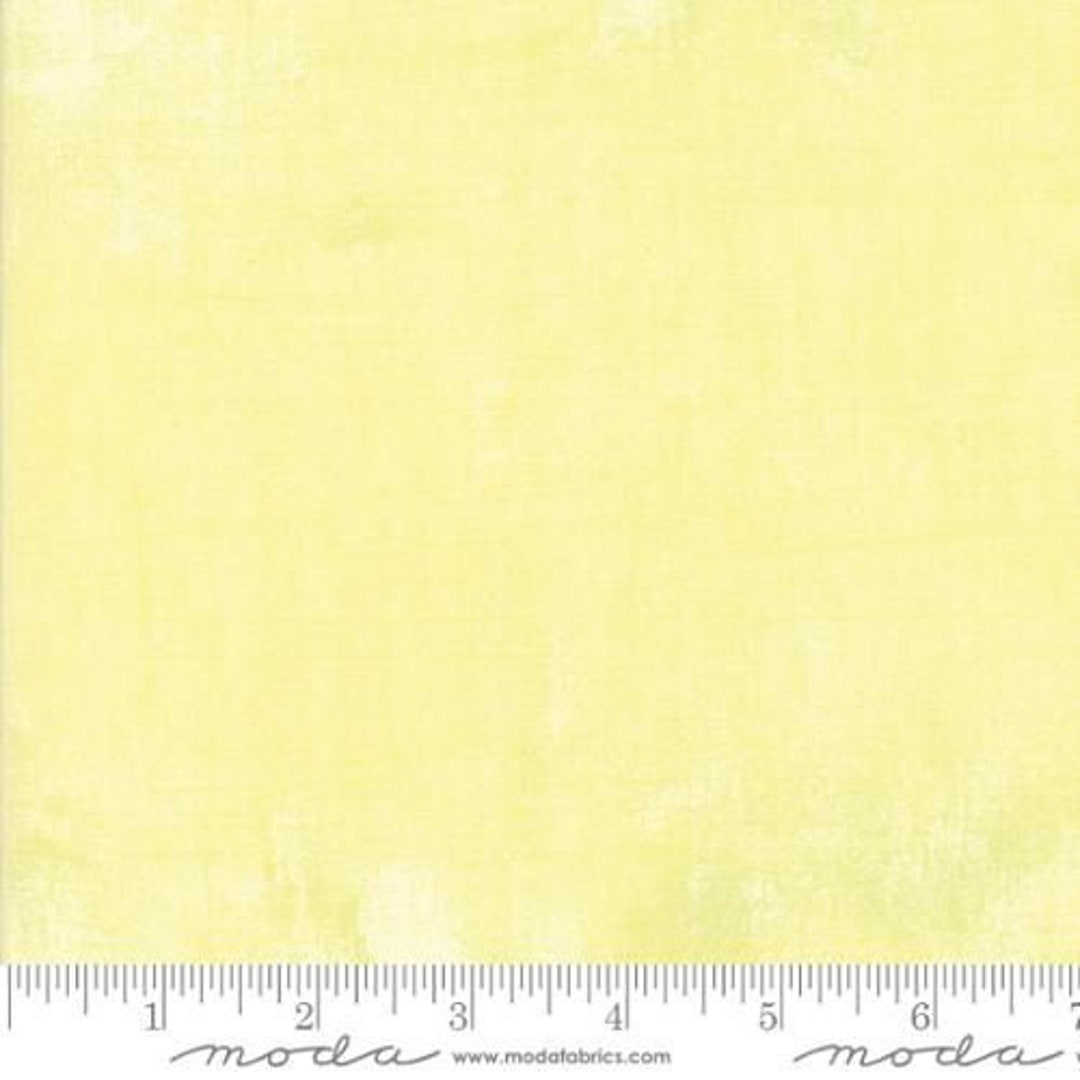 Grunge Basics in Honeydew Yellow by Basicgrey for Moda Fabrics Etsy