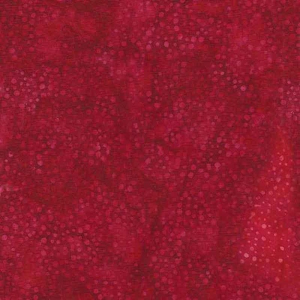 Nightshade Dots in Cardinal Red by Island Batik 44 inches wide 100% Cotton Quilting Fabric IB-122135380