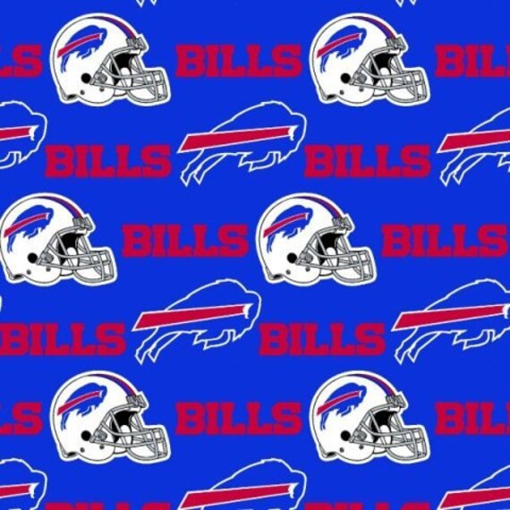 Buffalo Bills NFL Helmet and Logo on 