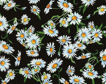 Daisy Print Fabric Etsy