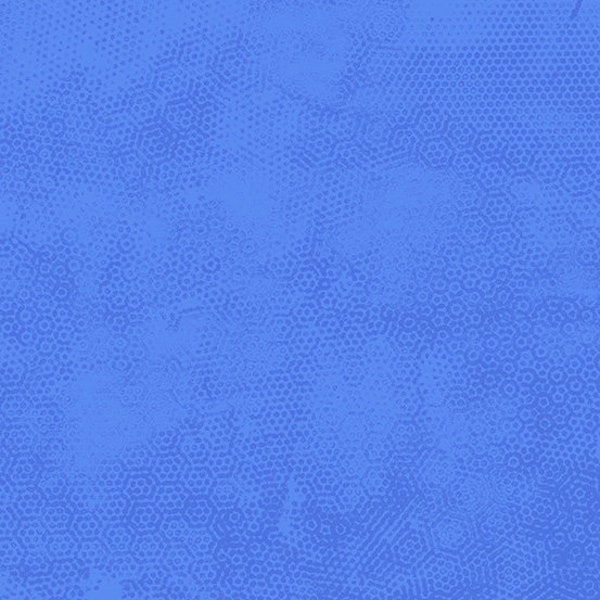 Dimples Tonal Blender in Delphinium Blue by Gail Kessler for Andover Fabrics 44 inches wide 100% Cotton Quilting Fabric AF-A-1867-B21