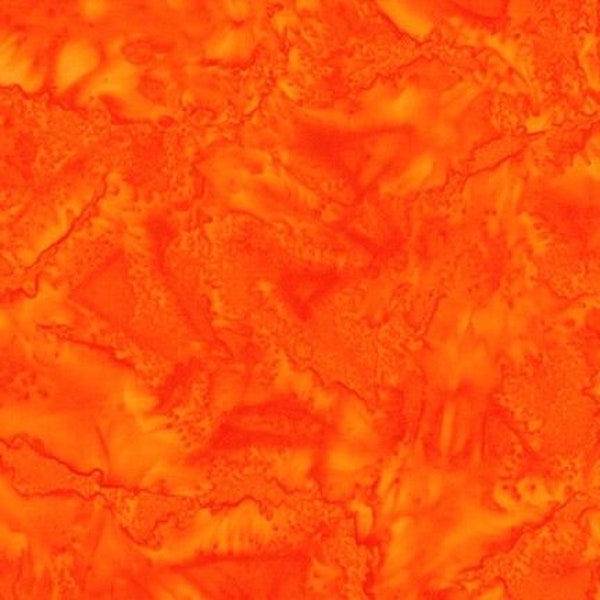 Artisan Batiks Prisma Dyes in Kumquat Orange by Lunn Studios for Robert Kaufman 44” 100% Cotton Fabric RK-AMD-7000-296-KUMQUAT