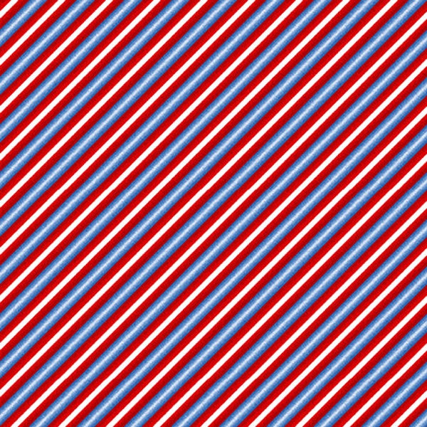 Gnome of the Brave Diagonal Stripe by Shelly Comiskey for Henry Glass 43 inches wide 100% Cotton Quilting Fabric HG 328-87