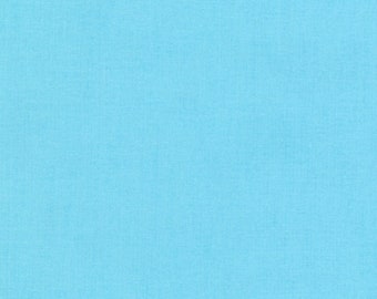 Kona Robin Egg Blue Solid Blender par Robert Kaufman 44 pouces de large 100% Coton Tissu KONA-ROBEGG K001-1514