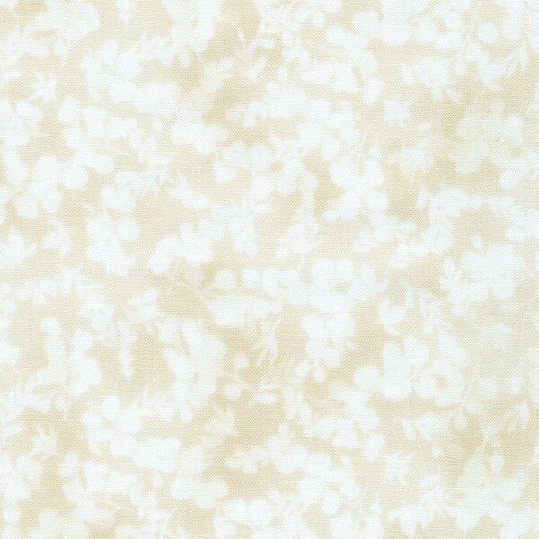 Fusions Foliage in Ecru Beige by Robert Kaufman 44 inches wide 100% Cotton Quilting Fabric RK-SRK-21320-162