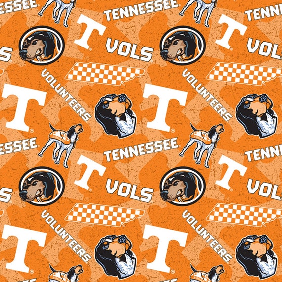 Sykel Enterprises NCAA Tennessee Digital Tailgate Cotton Panel 36 x 44 Multi