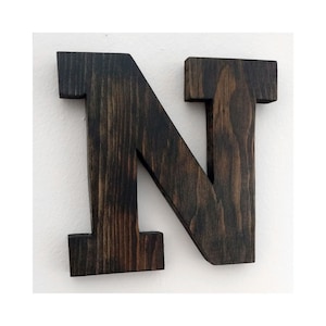 Rustic Wood Letter Wall/Door Art - Great for Kids Bedroom, Nursery