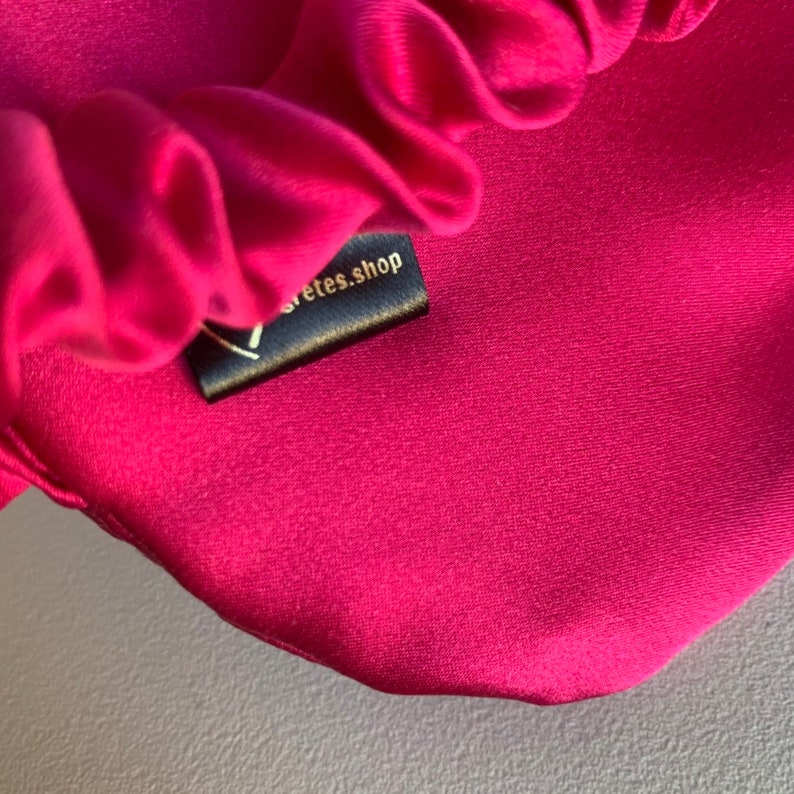 silk eye mask Purple silk sleep mask