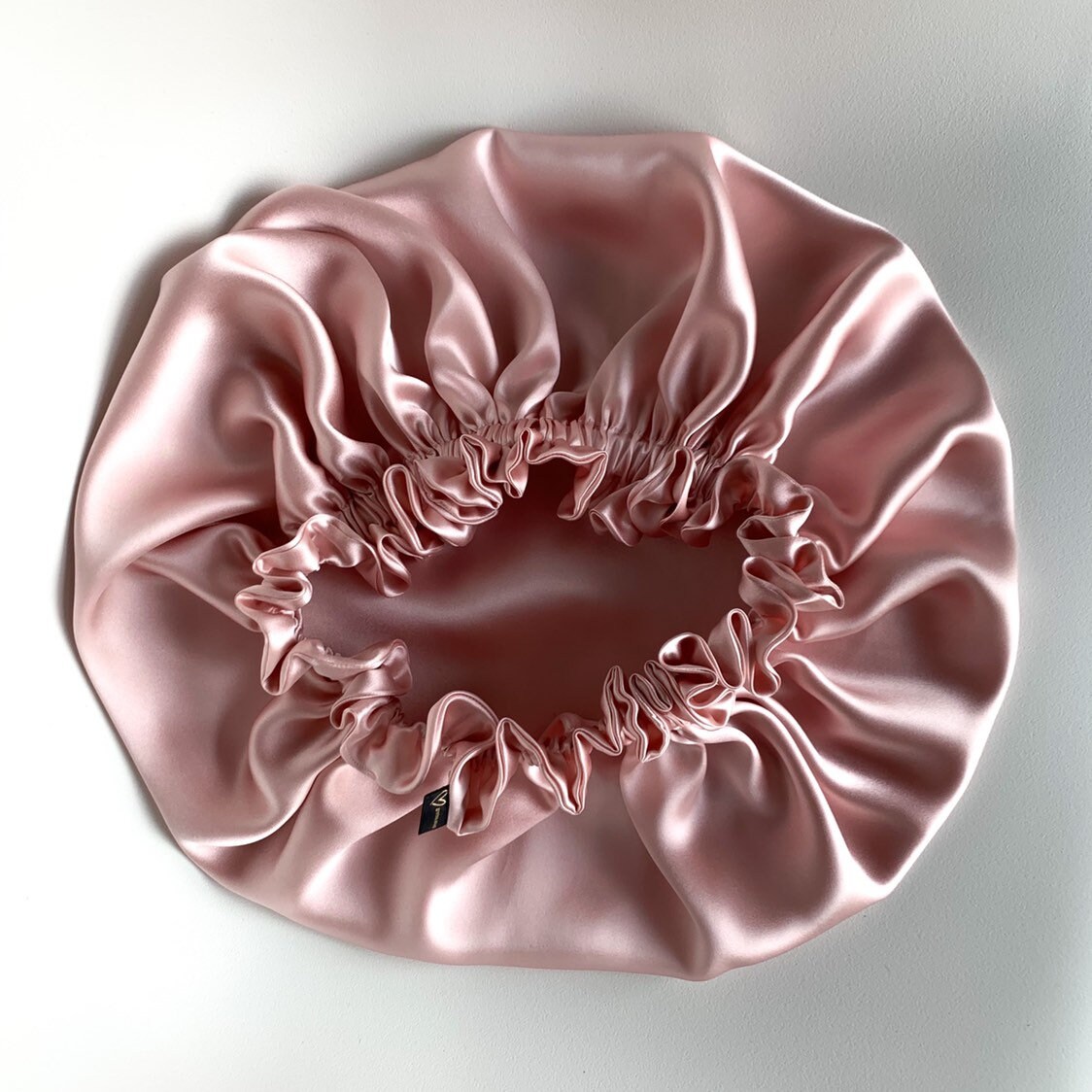 Pink silk silk head wrap, sleep silk silk turban