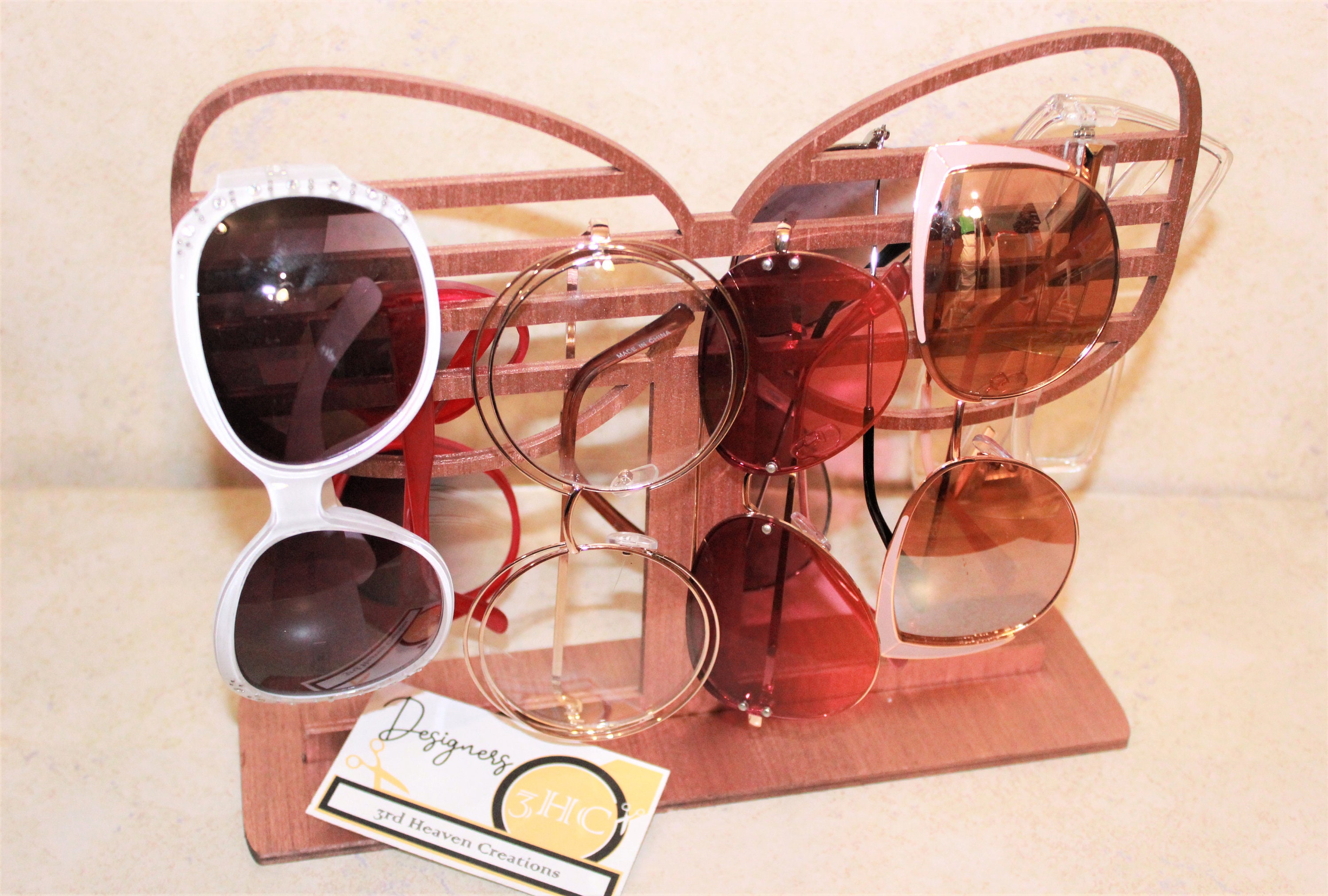 Laser Cut File Glasses Holder, Accessories Holder Etsy